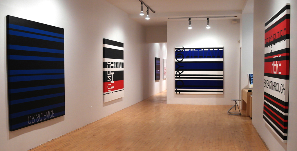 CLICK HERE TO ENTER (exhibition view), 2013, Graff Gallery, Montreal (QC) Canada